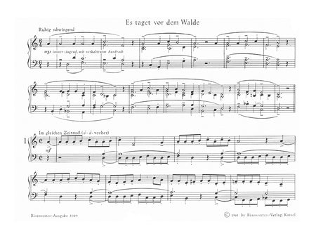 Marx: Klaviermusik nach Volksliedern, Op. 59