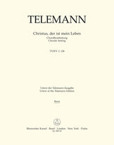 Telemann: Christus, der ist mein Leben, TWV 1:138