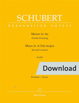Schubert: Mass in A-flat Major, D 678