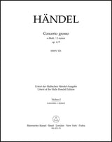 Handel: Concerto grosso in E Minor, HWV 321, Op. 6, No. 3