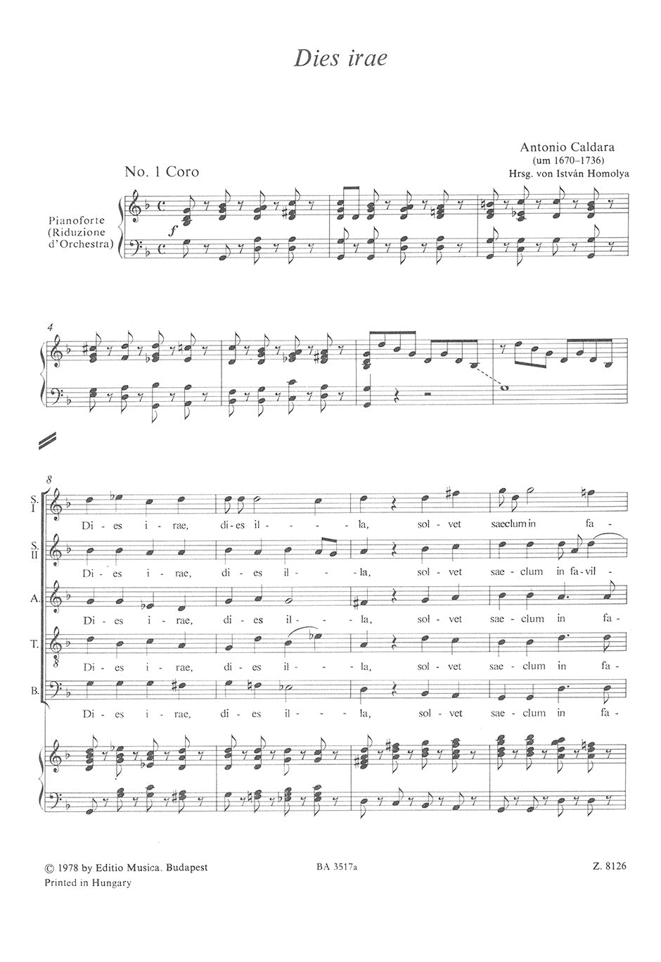 Caldara: Dies irae