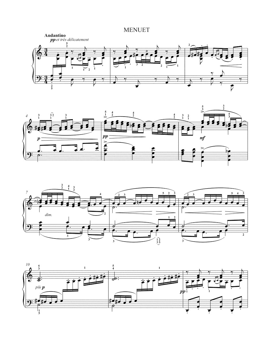 Debussy: Suite bergamasque