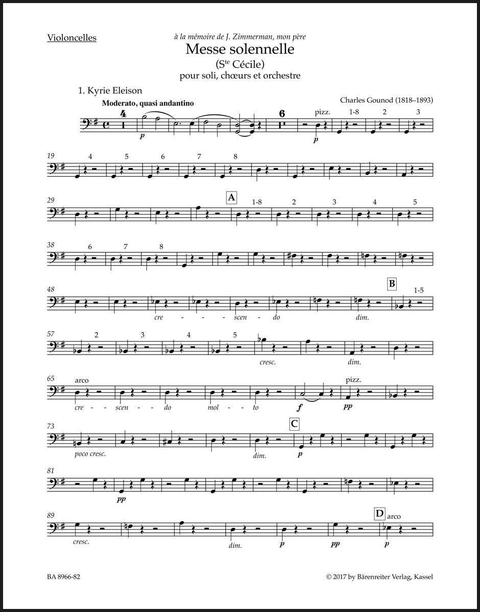 Gounod: Messe solennelle (St. Cecilia Mass)