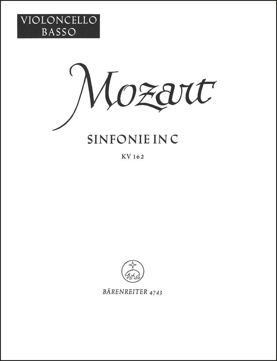 Mozart: Symphony No. 22 in C Major, K. 162