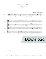 Mozart: Hosanna in G Major, K. 223 (166e)