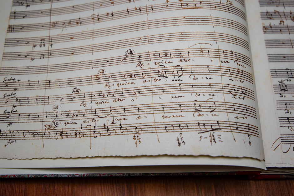 Mozart: Requiem, K. 626 - Facsimile