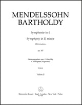 Mendelssohn: Symphony No. 5 in D Minor, Op. 107 ("Reformation Symphony")