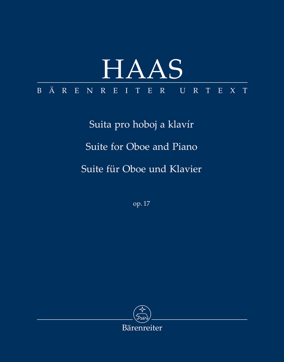 Haas: Oboe Suite, Op. 17