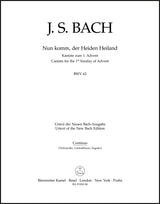Bach: Nun komm, der Heiden Heiland, BWV 62