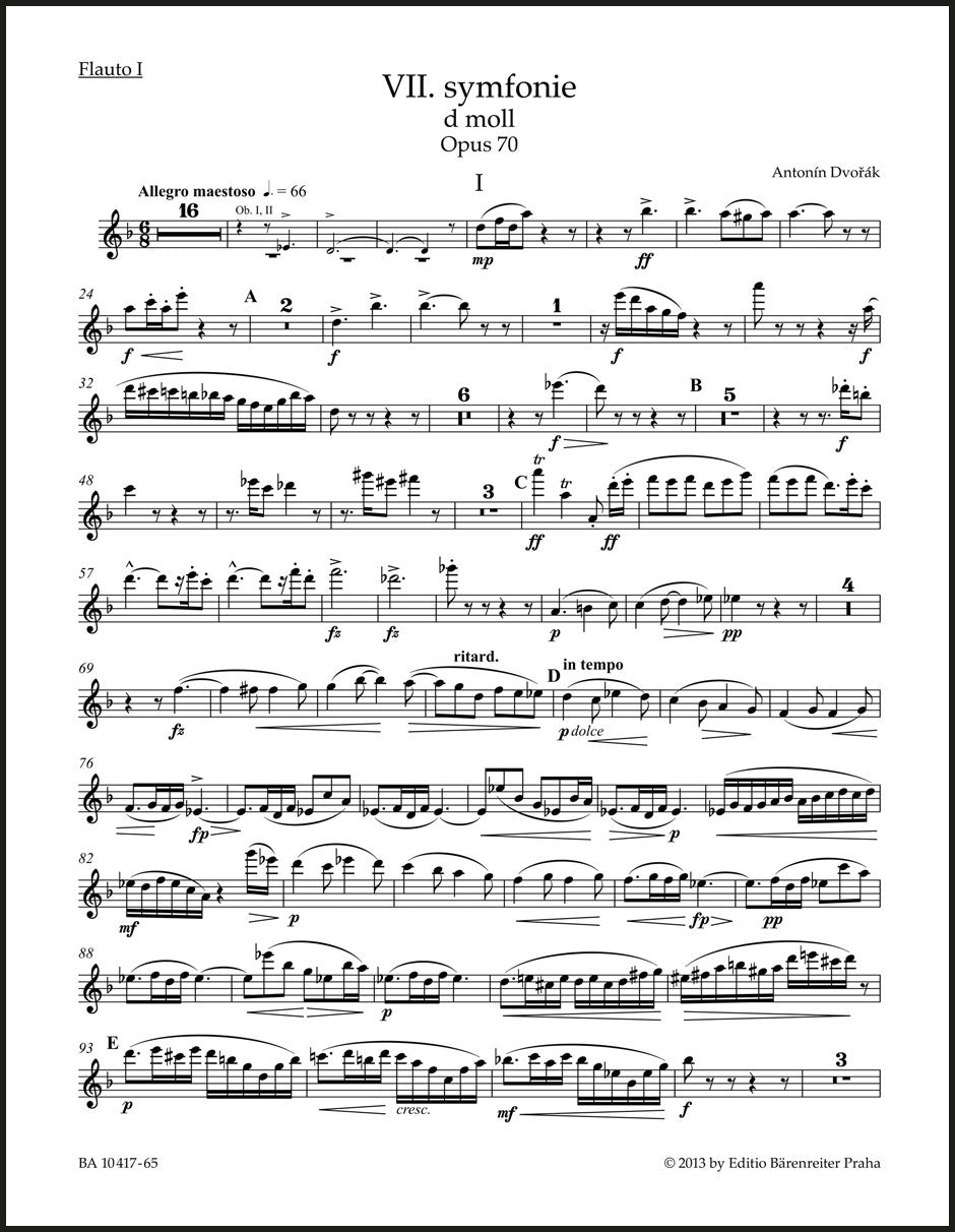 Dvořák: Symphony No. 7 in D Minor, Op. 70