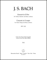 Bach: Violin Concerto in E Major, BWV 1042