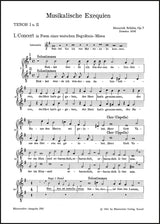 Schütz: Musikalische Exequien, SWV 279–281, Op. 7