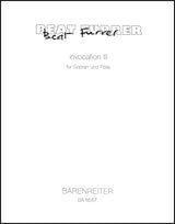 Furrer: Invocation III