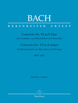 Bach: Harpsichord Concerto No. 6 in F Major, BWV 1057