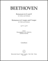 Beethoven: Romances in F Major, Op. 50 and G Major, Op. 40