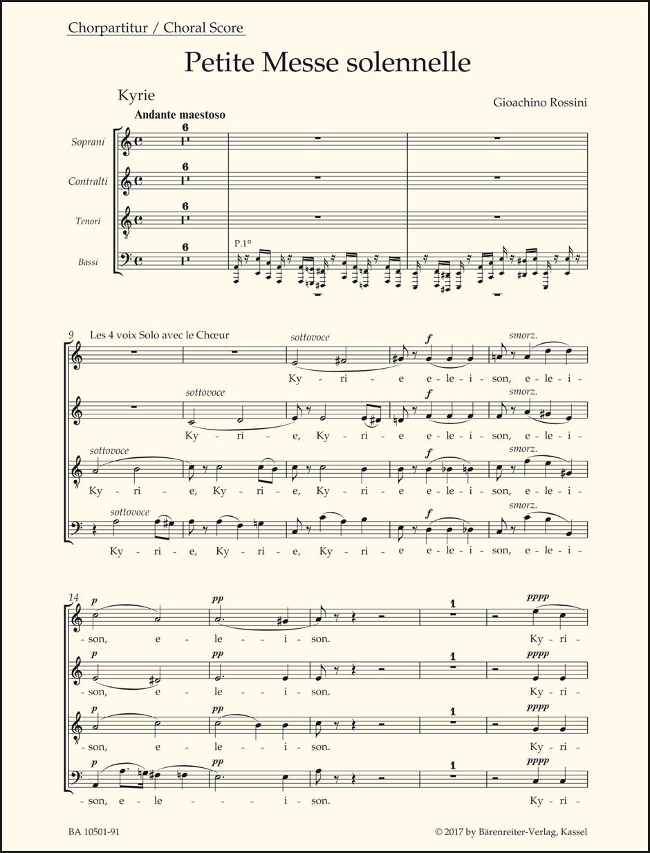 Rossini: Petite Messe solennelle