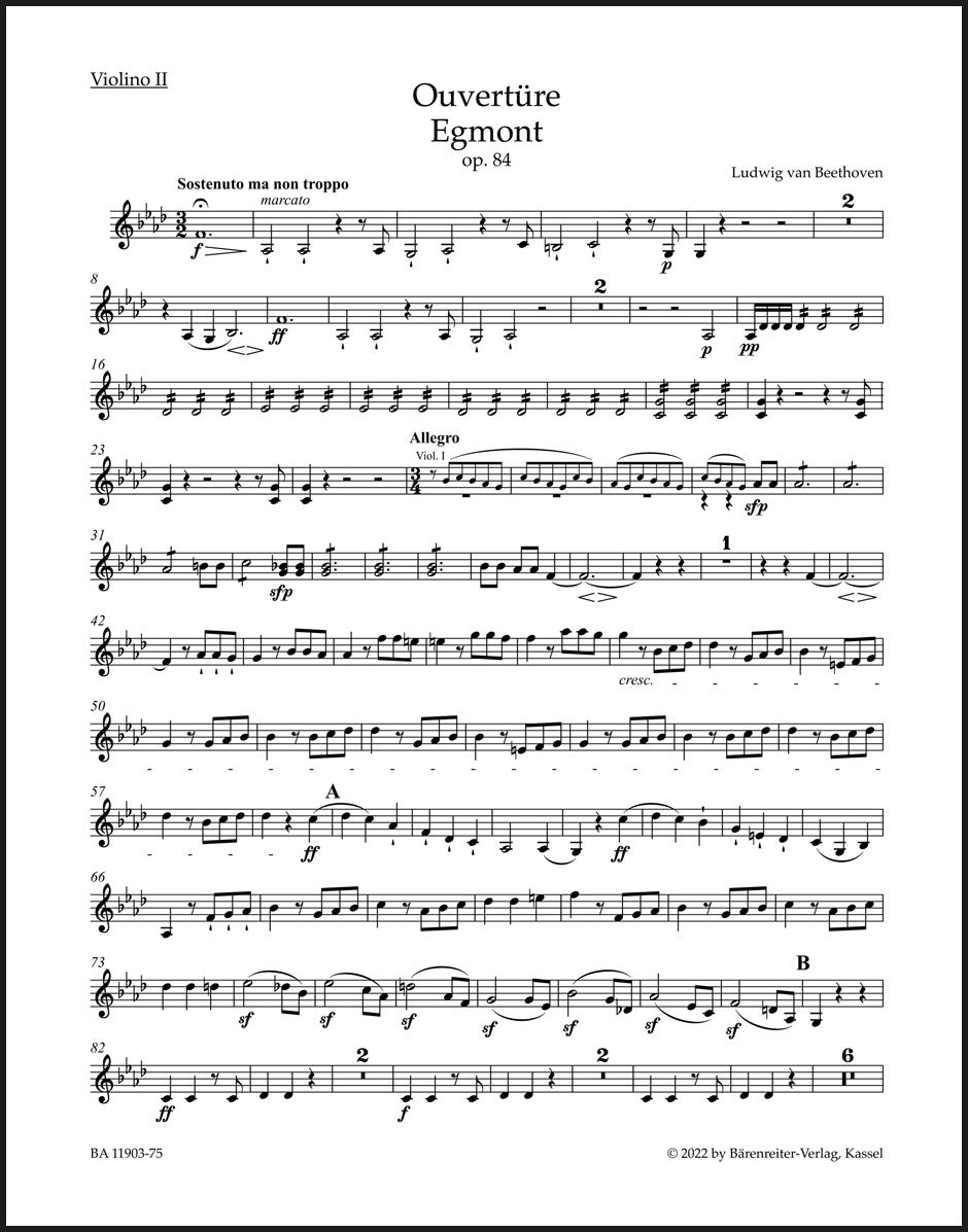Beethoven: Egmont Overture, Op. 84