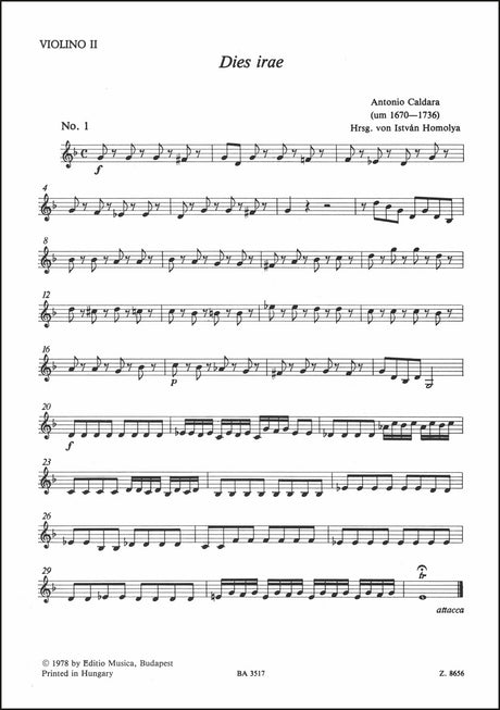Caldara: Dies irae