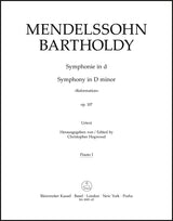 Mendelssohn: Symphony No. 5 in D Minor, Op. 107 ("Reformation Symphony")