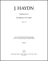 Haydn: Symphony in F Major, Hob. I:79
