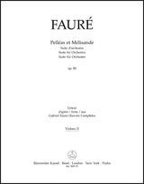 Fauré: Pelléas et Mélisande, Op. 80