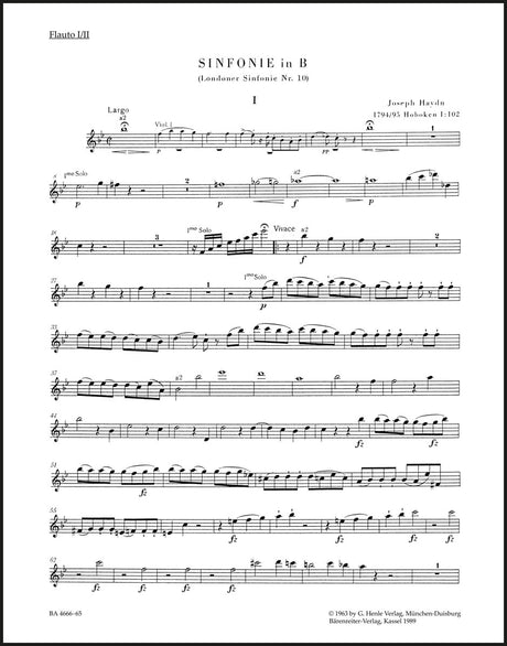 Haydn: London Symphony No. 10 in B-flat Major, Hob. I:102
