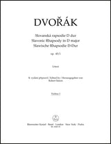 Dvořák: Slavonic Rhapsody in D Major, Op. 45, No. 1