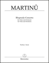 Martinů: Rhapsody-Concerto