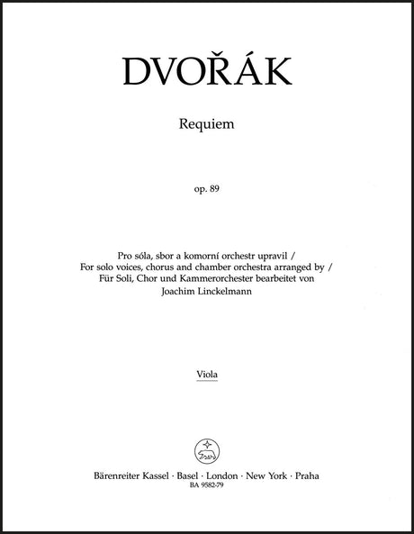 Dvořák: Requiem, Op. 89