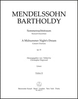 Mendelssohn: A Midsummer Night's Dream Overture, MWV P 3, Op. 21