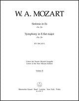 Mozart: Symphony No. 26 in E-flat Major, K. 184 (166a)