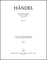 Handel: Concerto grosso in F Major, HWV 315, Op. 3, No. 4