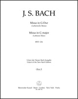 Bach: Mass in G Major, BWV 236