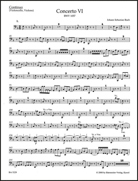 Bach: Harpsichord Concerto No. 6 in F Major, BWV 1057