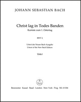 Bach: Christ lag in Todes Banden, BWV 4