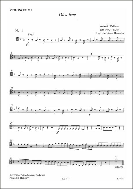 Caldara: Dies irae