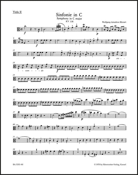Mozart: Symphony No. 34 in C Major, K. 338