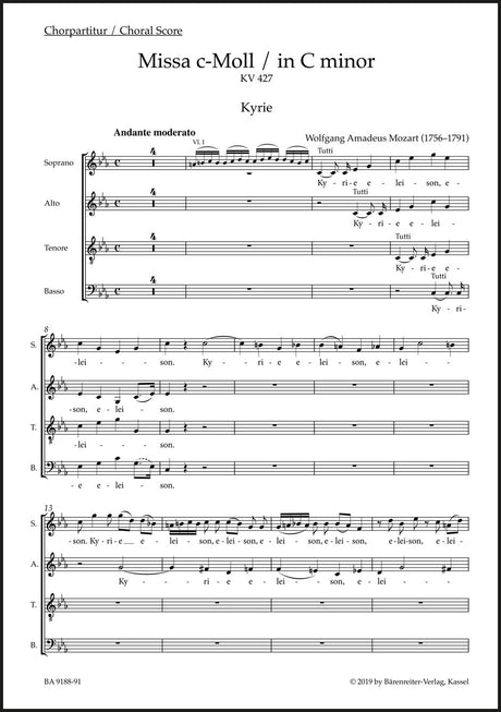 Mozart: Missa in C Minor, K. 427 (417a)