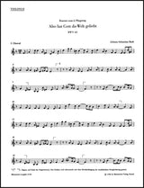 Bach: Also hat Gott die Welt geliebt, BWV 68