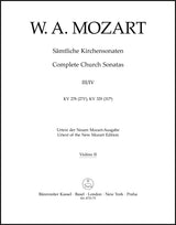 Mozart: Complete Church Sonatas - Volume 3 & 4 (K. 278 & K. 329)