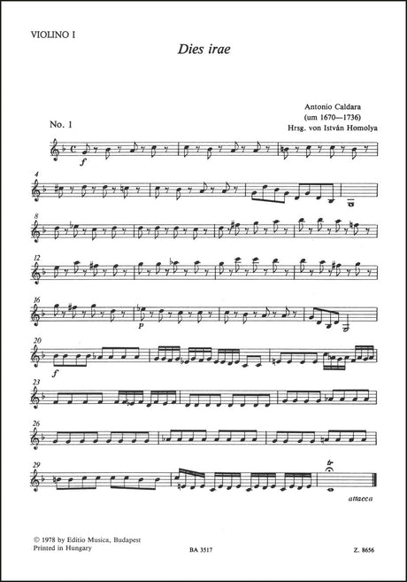 Caldara: Dies irae