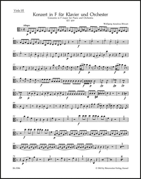 Mozart: Piano Concerto No. 19 in F Major, K. 459