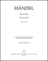 Handel: Water Music, HWV 348-350