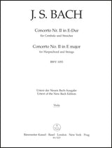 Bach: Harpsichord Concerto No. 2 in E Major, BWV 1053