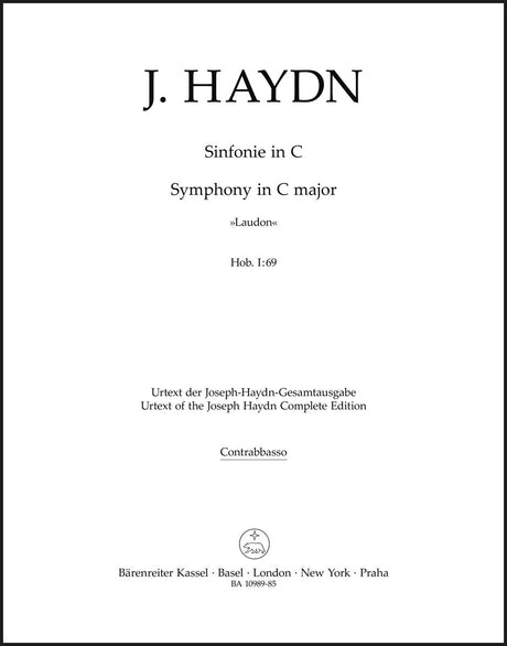 Haydn: Symphony in C Major, Hob. I:69
