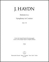Haydn: Symphony in C Minor, Hob. I:95