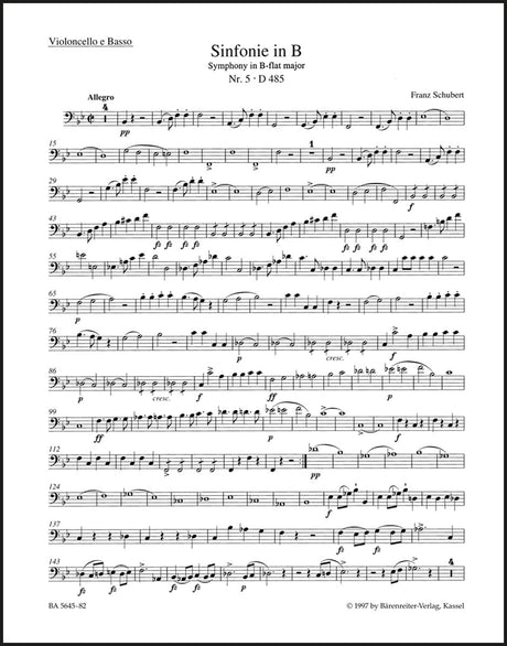 Schubert: Symphony No. 6 in C Major, D 589
