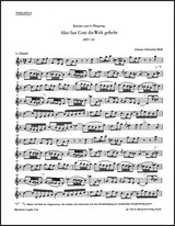 Bach: Also hat Gott die Welt geliebt, BWV 68