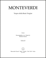 Monteverdi: Vespro della Beata Vergine