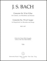 Bach: Harpsichord Concerto No. 6 in F Major, BWV 1057